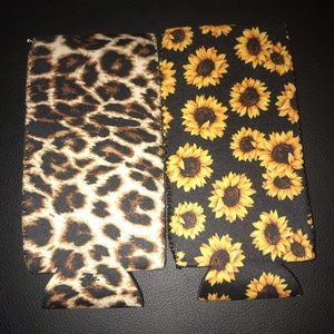 Slim can koozie